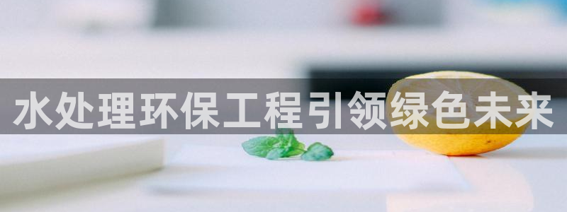 彩名堂下载官网：水处理环保工程引领绿