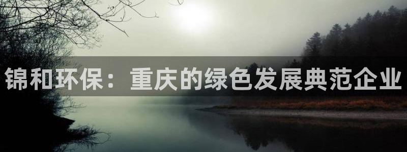为什么彩名堂今天不能用：锦和环保：重