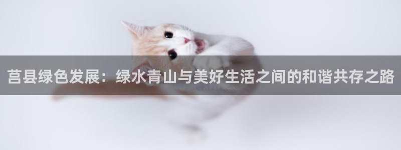 彩名堂客户端是永久免费吗安全吗：莒县绿色发展：绿水青山与美好